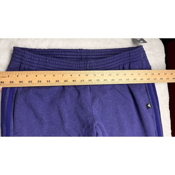 NWT Adidas Womens Climawarm Purple Athletic Pants Medium Straigth Leg - Picture 5 of 12